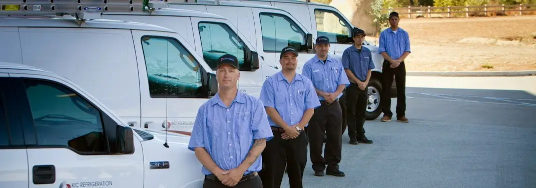 KIC Refrigeration crew ready for Mini Split Repair jobs across Overland